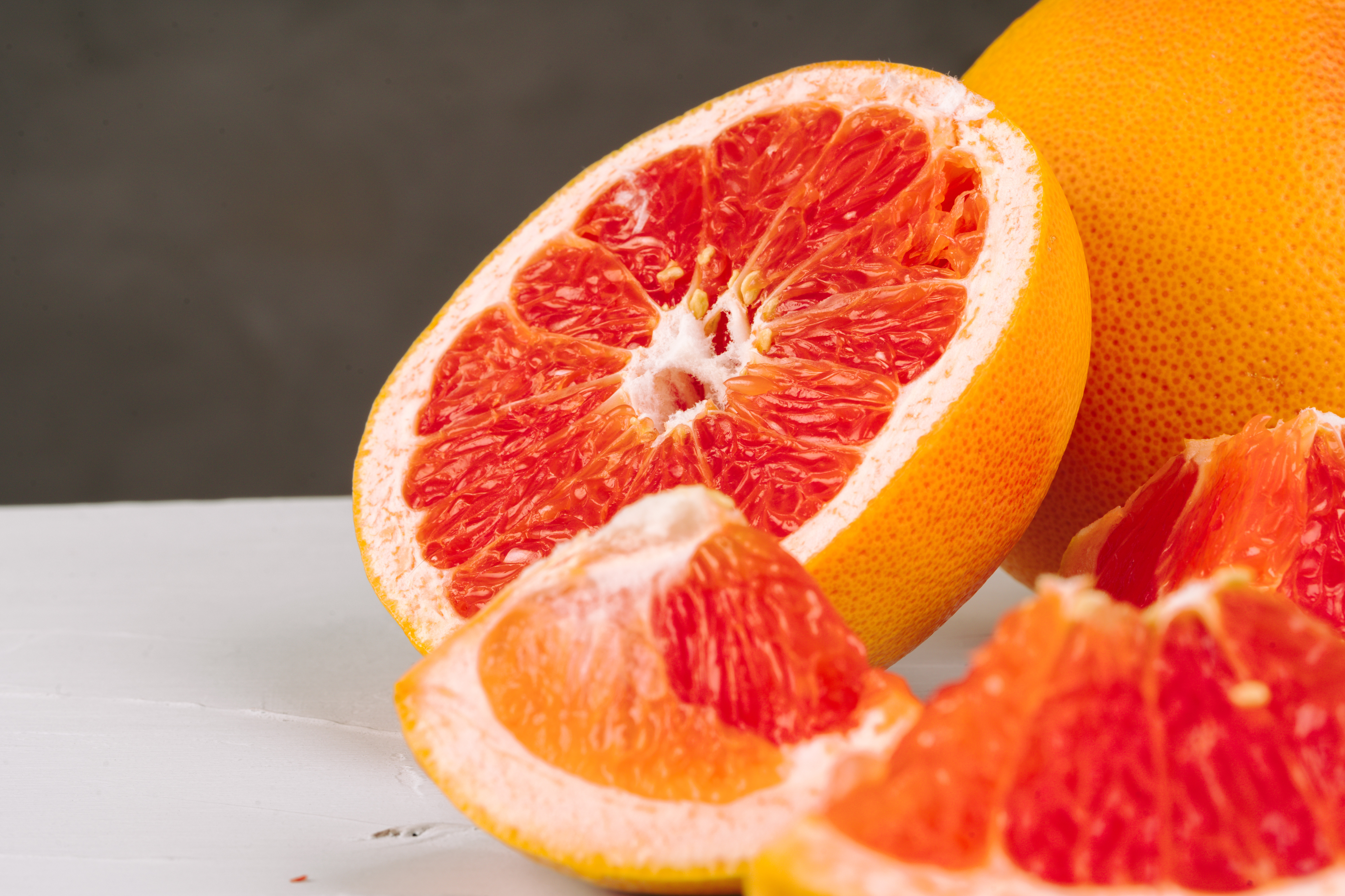 Fresh grapefruit